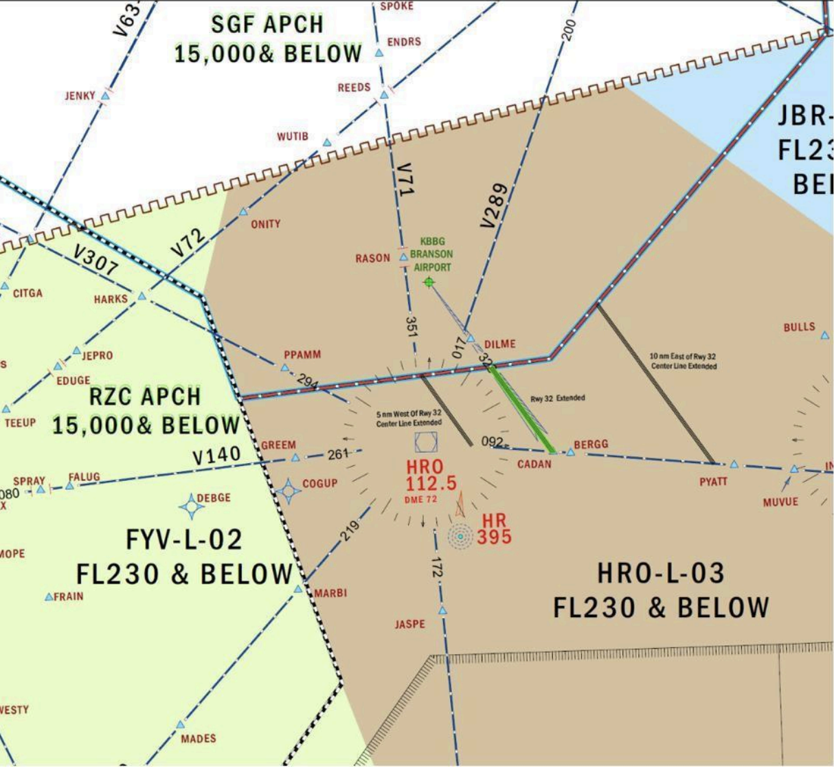 ZME Blocked Airspace